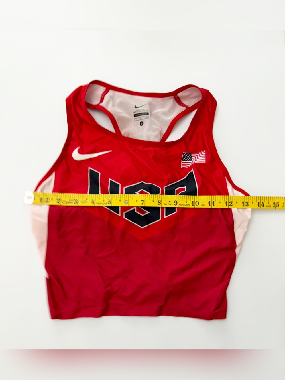 Nike Pro Elite USA Olympic Women Track Crop Top Bra Size: Small - Picture 13 of 13